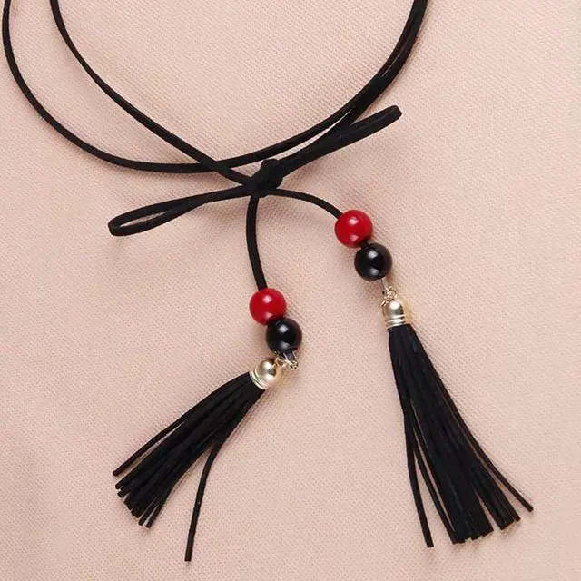 Alt view image 6 of 7 - 3mm x100 Yards Black Suede Cord Suede Lace Faux Leather Cord with Roll Spool for Bracelet Necklace Beading DIY Handmade Crafts