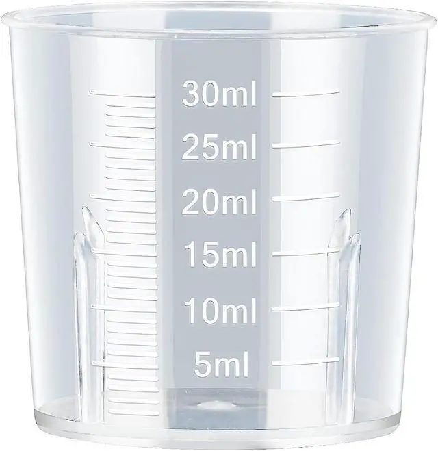 Alt view image 2 of 5 - 90 PCS Resin Epoxy Mixing Cups Kit,30 PCS 30ML Plastic Measuring Cups,20 PCS 30ML Paint Epoxy Resin Mixing Cups,with 40 PCS Craft Sticks for UV Resin, Epoxy Resin, Paint Mixing, Jewelry Making
