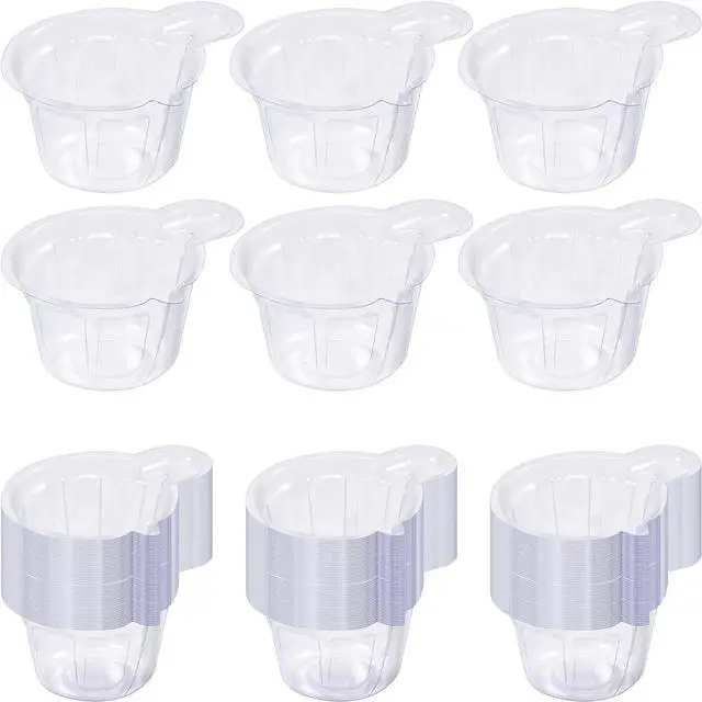 Main image of 100Pcs 40ml Disposable Plastic Resin Mixing Cups Multipurpose Dispensing Cup for Mixing Paint, Stain, Epoxy, Resin (Clear)