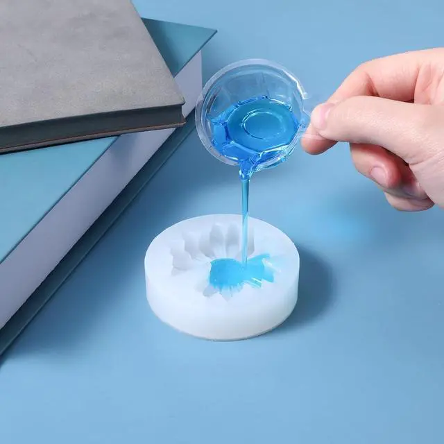 Alt view image 3 of 7 - 100Pcs 40ml Disposable Plastic Resin Mixing Cups Multipurpose Dispensing Cup for Mixing Paint, Stain, Epoxy, Resin (Clear)