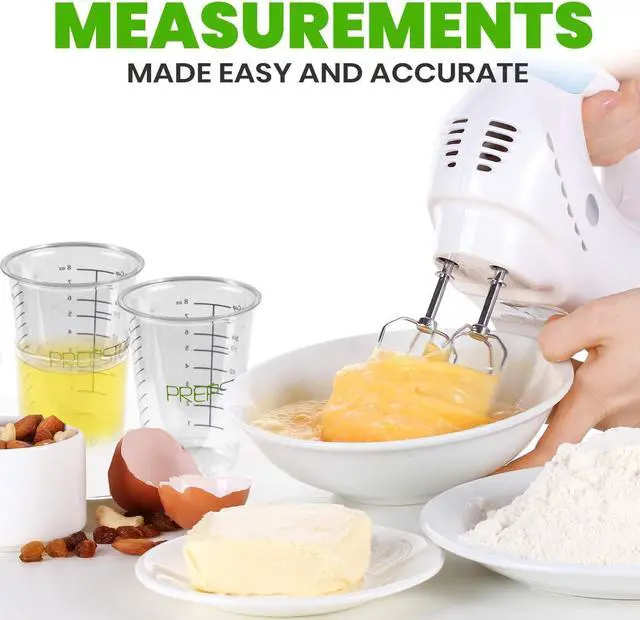 Alt view image 6 of 7 - Disposable Measuring Cups for Resin - Pack of 20 8oz Clear Plastic Measuring Cup for Epoxy Resin, Stain, Paint Mixing - Half Pint Reusable Multipurpose Mixing Cups for Cooking and Baking