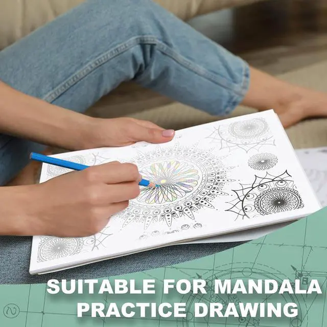 Alt view image 5 of 7 - Tracing Paper Pad 8.5"x 11", Transparent Vellum Paper_100 Sheets_38Lb | Tracing Paper for Drawing, Clear Trace Paper Pad for Pencil, Marker and Ink, Made for Trace Images, Sketching and Overlays