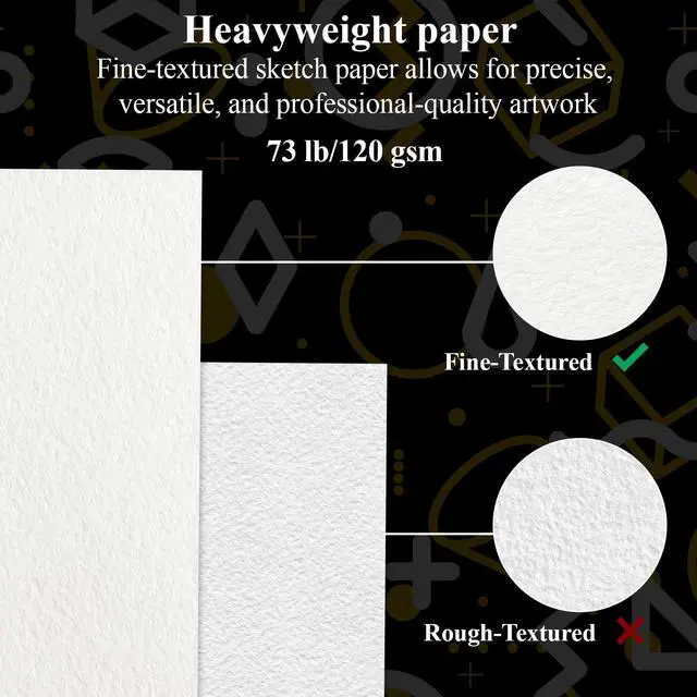 Alt view image 3 of 7 - Sketch Book for Kids, 9" x 12" Kids Sketch Pad, 100 Sheets_73lb/120gsm | Top Spiral Sketchbook for Kids, Acid-Free Thick White Drawing Paper for Kids, Craft Activities, Art Supplies for Kids 9-12