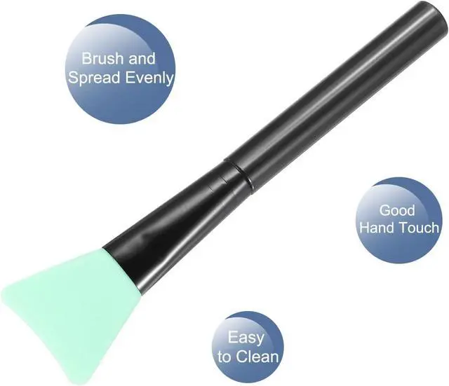 Alt view image 4 of 7 - Silicone Epoxy Brushes Blue Applicator DIY Brush for Making Epoxy Tumbler, Pack of 6
