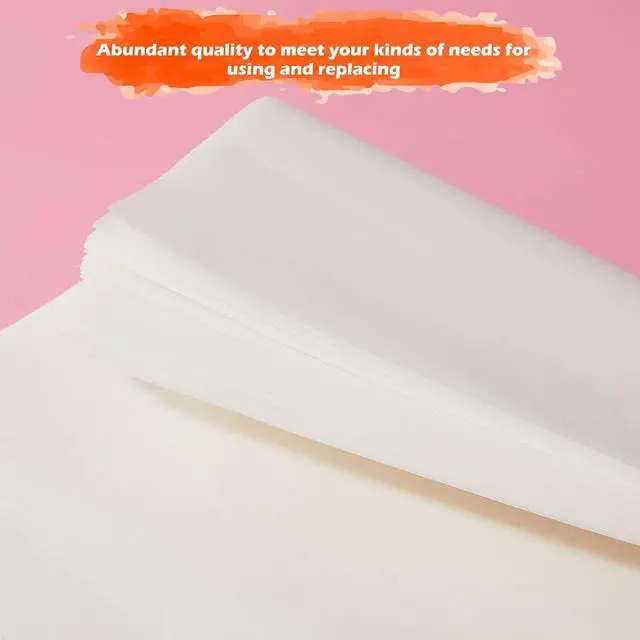 Alt view image 3 of 6 - Tracing Paper 120 Sheets, 9 x 12 Inch Tracing Paper for Drawing | Transparent Vellum Papers, for Printer, Pencil Sketching Drawing, DIY Crafts, Wax Printing, Calligraphy