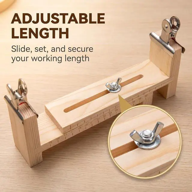 Alt view image 3 of 7 - Paracord Jig Bracelet Makers | Wooden Jig Bracelet Maker with Bracelet Makers Knotters Tool Kit,Jig Bracelet Braiding and Weaving DIY Craft Tool Kit Braiding Weaving, Arts, Crafts and Sewing