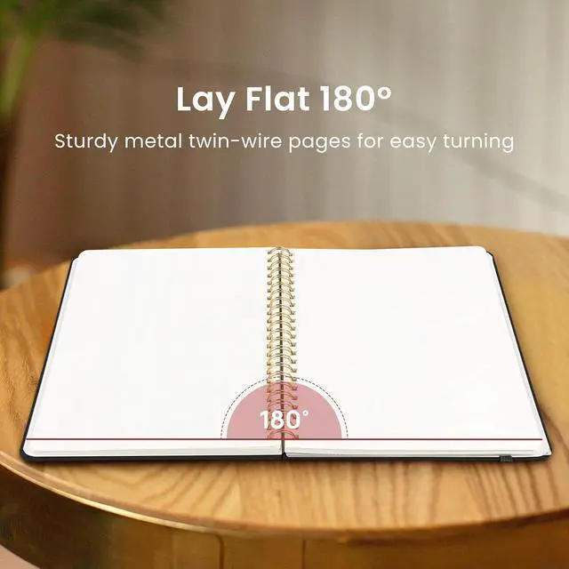 Alt view image 4 of 7 - Blank Spiral Journal Notebook for Women & Men, 140 Pages, Sketch Book, Plain Notebook for Drawing & Sketching, Journals for Creative Writing, A5(5.7" x 7.9") Black