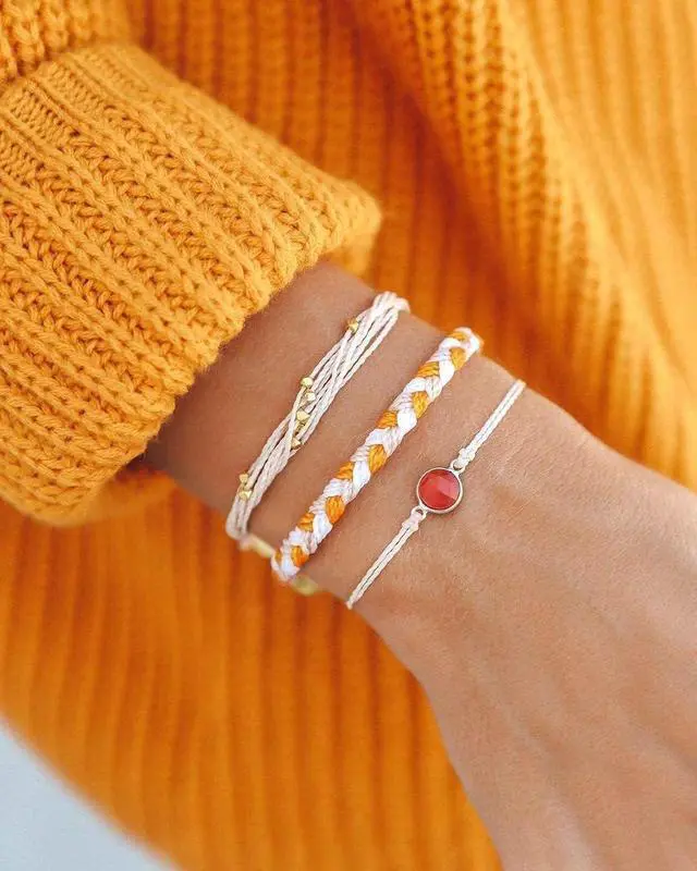 Alt view image 2 of 7 - 400m 40 Colors 1mm Waxed Polyester Cord Bracelet Cord Wax Coated String for Bracelets Waxed Thread for Jewelry Making Waxed String for Bracelet Making 10m for Each Color