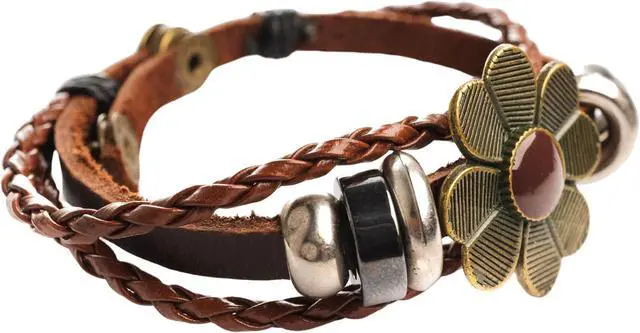 Alt view image 6 of 6 - Toprank Leather Flat Full Grain Genuine Leather Cord & Strip for Bracelets, Necklaces, Beading & DIY Jewelry Crafts (Dark Brown, 3mm-5yard)