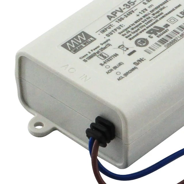 Alt view image 3 of 6 - APV-35-12 Mean Well 36W 12V 3A Switching Power Supply