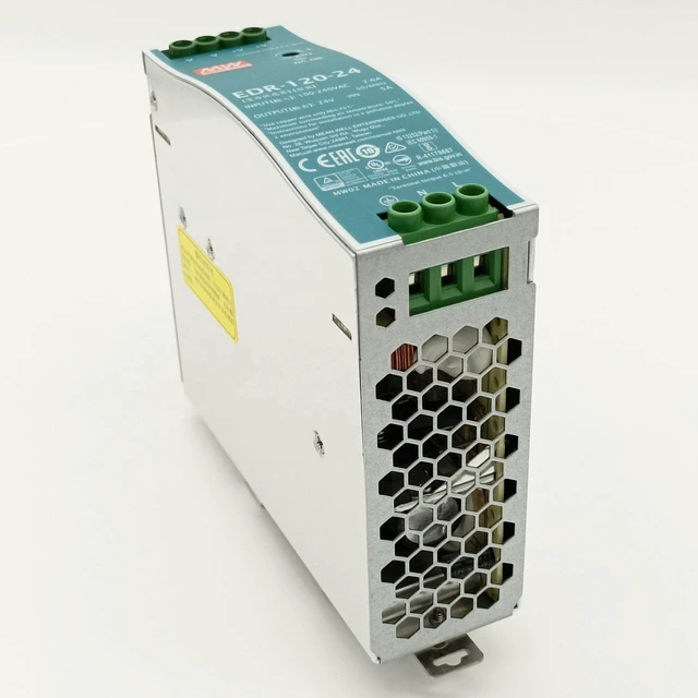 Alt view image 3 of 6 - EDR-120-24 Mean Well 120W 24V 50A Switching Power Supply