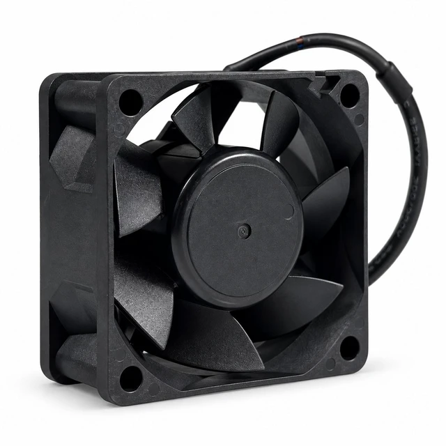 Alt view image 2 of 4 - SXDOOL 60mm 12V Potted IP68 Waterproof Cooling Fan, 6000 RPM High Speed, Dual Ball Bearings, Waterproof Connector, Guard and Screws
