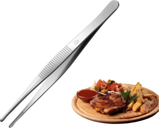 Alt view image 2 of 7 - Aniso 6 Inches Stainless Steel garden tweezers
