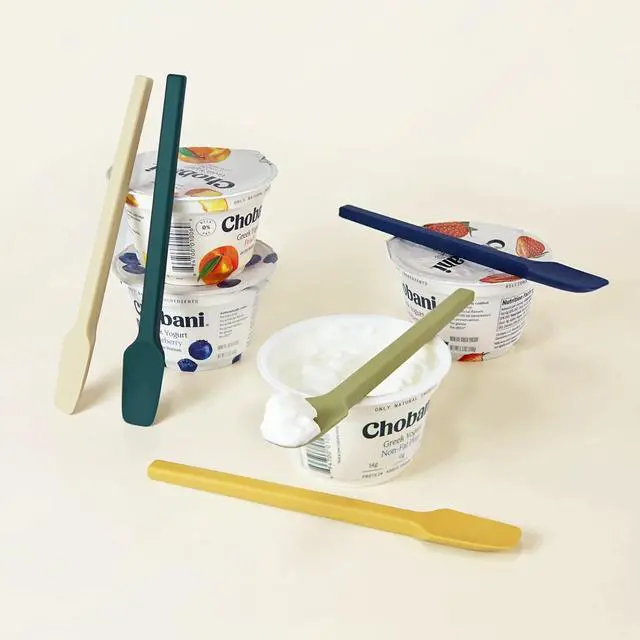 Alt view image 5 of 7 - Carrotez Small Silicone Spatula Spoon, 7.3", 1 pc - Olive Green