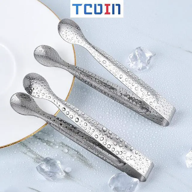 Alt view image 3 of 6 - Small Serving Tongs,Ice Tongs,Sugar Tongs,Kitchen Tiny Tongs for Appetizers,12 PCS(6 Inch)