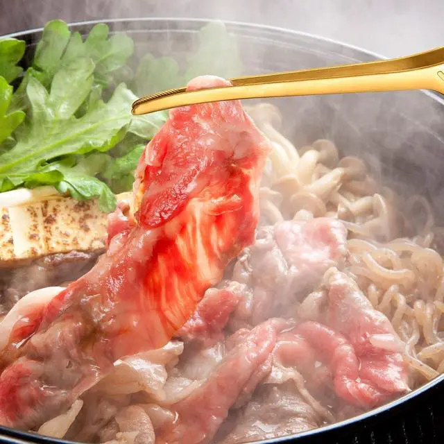 Alt view image 6 of 6 - Patelai 2 Pieces Korean and Japanese BBQ Tongs Non Slip Cooking Utensils Stainless Steel Tongs for Serving Food, Salad, Camping, Barbecue, Buffet, Oven with Support Stand (Gold)