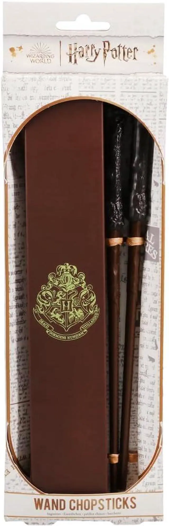 Alt view image 3 of 3 - Paladone Harry Potter Wand Chopsticks in Box | Includes 2 Chopsticks & Storage Case | Practical & Magical Harry Potter Dinnerware Gift For Fans