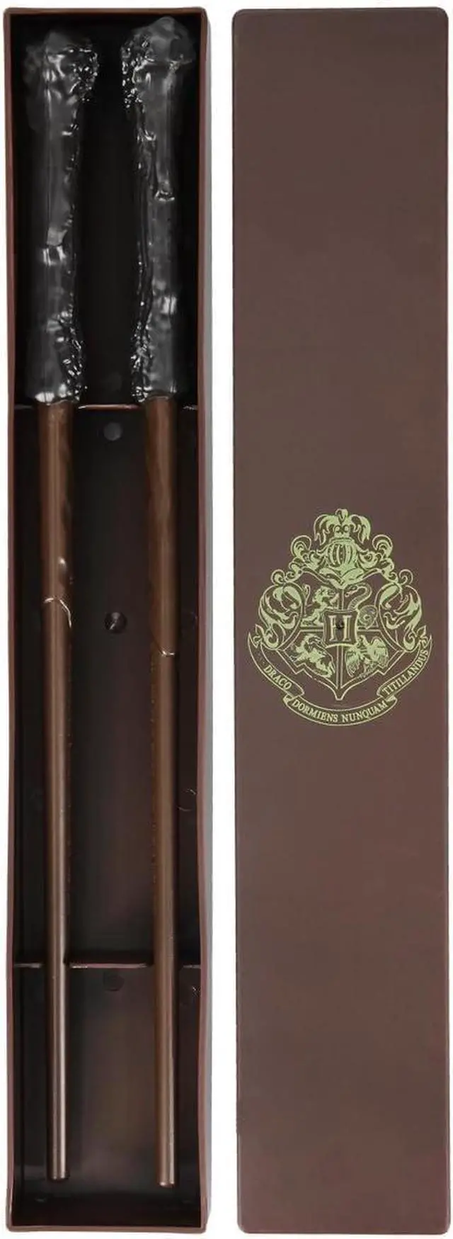 Alt view image 2 of 3 - Paladone Harry Potter Wand Chopsticks in Box | Includes 2 Chopsticks & Storage Case | Practical & Magical Harry Potter Dinnerware Gift For Fans