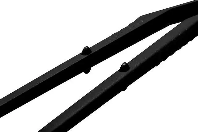 Alt view image 3 of 5 - Chip Tong 7.3" Mini Snack Tong Black Plastic Body Serrated Tips
