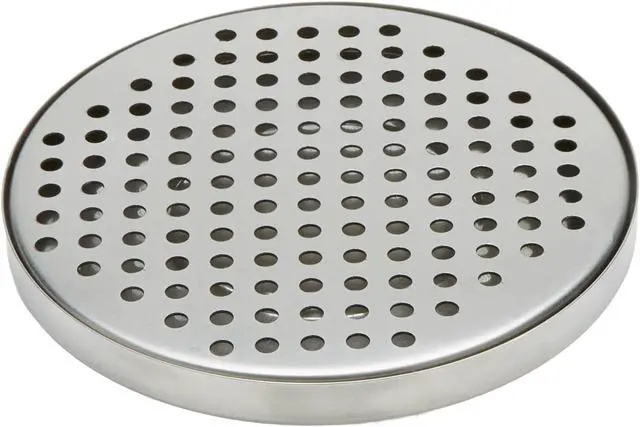Main image of American Metalcraft DT3 Stainless Steel Drip Tray, Round, 5.5"L x 5.5"W x 0.37"H