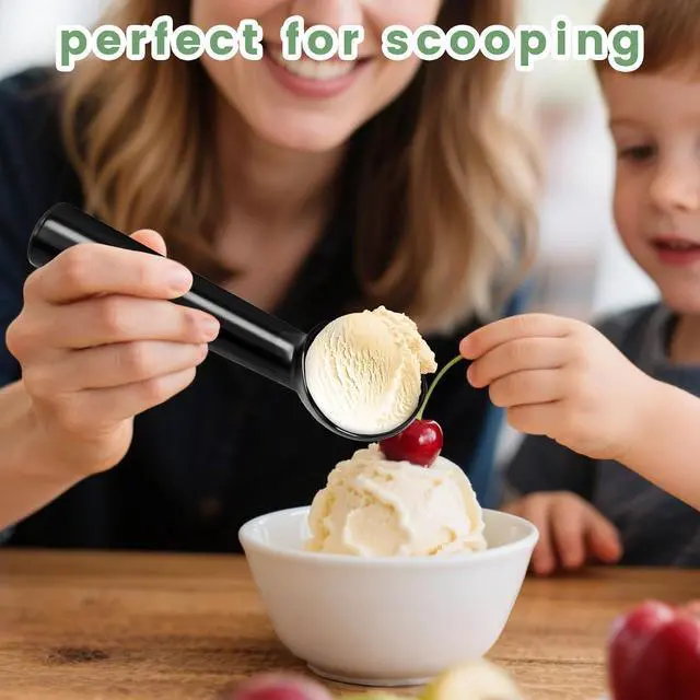 Alt view image 2 of 7 - HANSGO Ice Cream Scoop, Nonstick Anti-Freeze Ice Cream Scooper, 7 Inch