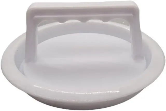 Alt view image 2 of 3 - Handy Housewares Plastic Burger Press Patty Maker - Make 4" Hamburger Patties from Ground Meat (1 Pack)