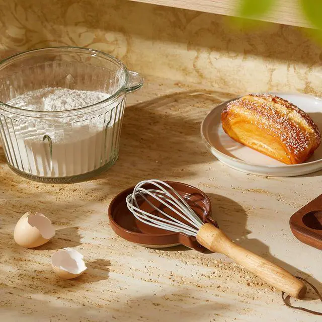 Alt view image 5 of 7 - Oscar Ceramic Spoon Rest Minimalist Drip-Free Heat-Resistant Utensil Holder for Stove, Countertop, or Coffee Bar Glazed Stoneware Kitchen Spoon Tray Dishwasher Safe 5 Colors