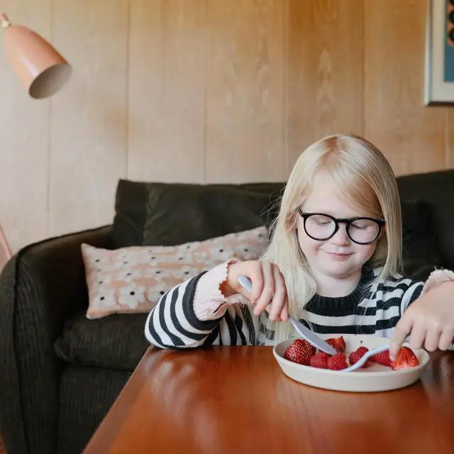 Alt view image 5 of 7 - mushie Dinnerware Cutlery Set of 3 For Kids | Made in Denmark (Sage)