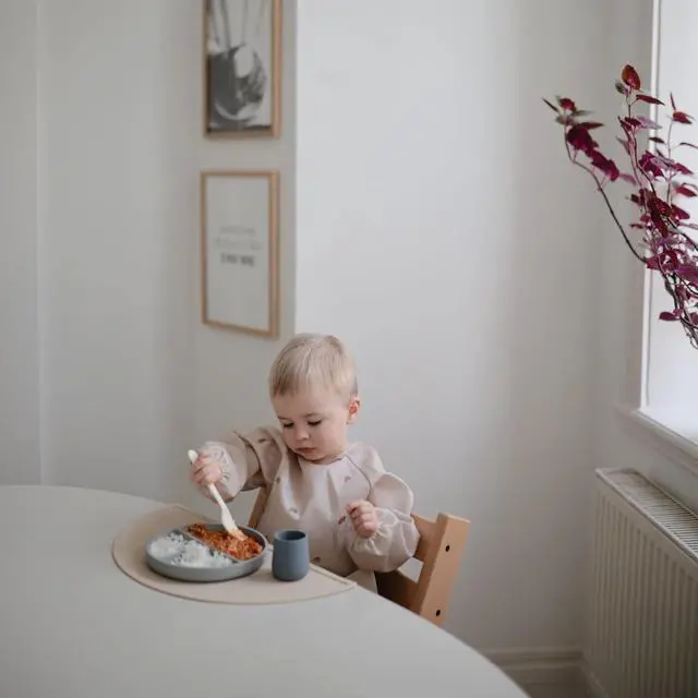 Alt view image 7 of 7 - mushie Dinnerware Cutlery Set of 3 For Kids | Made in Denmark (Sage)