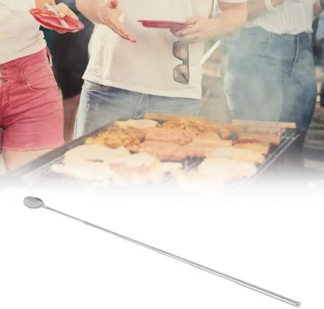 Alt view image 2 of 7 - Joyzan Telescopic Extendable Spoon, Stainless Steel Long Retractable Spoon
