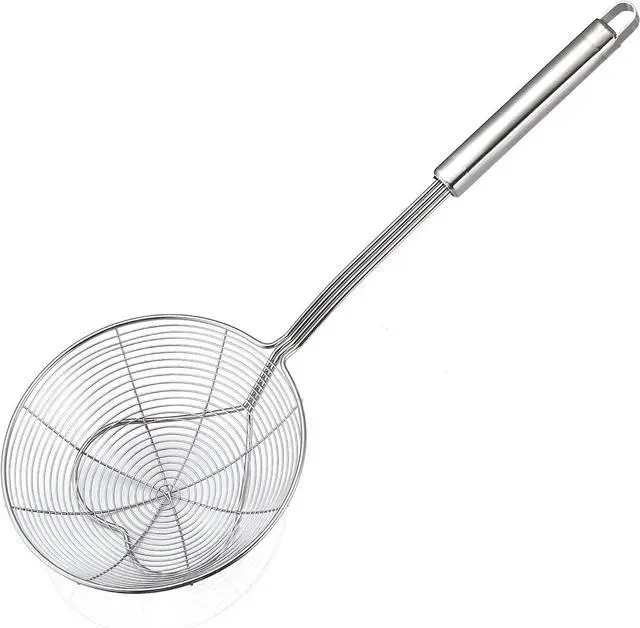 Main image of Eisinly Strainer Skimmer Spoon for Cooking Frying Stainless Steel 5.5 Inch
