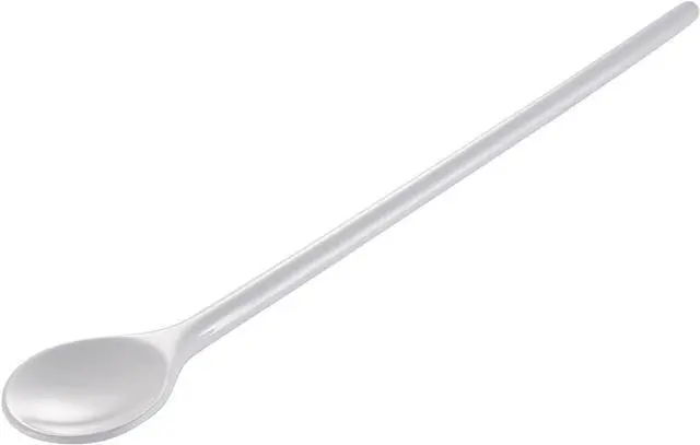 Main image of Hutzler 11-inch Long Melamine Round Mixing Spoon - White