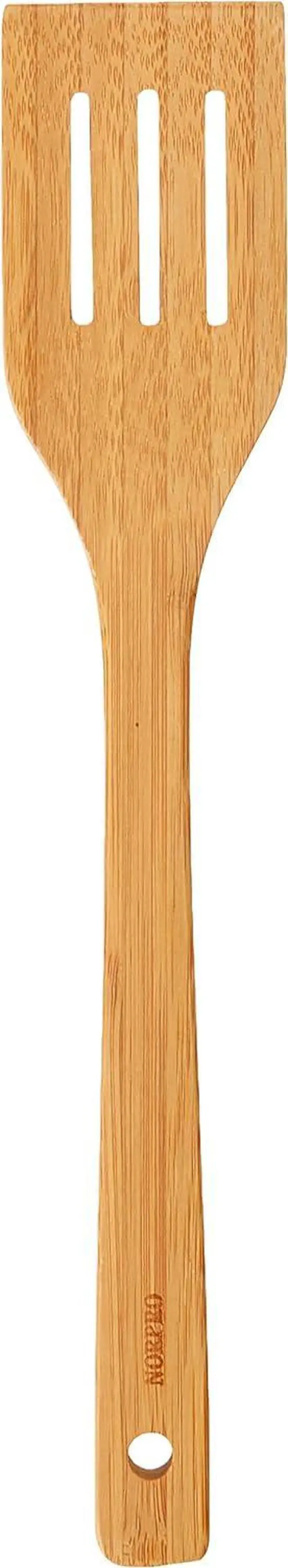 Main image of Norpro Bamboo 12-Inch Slotted Spatula