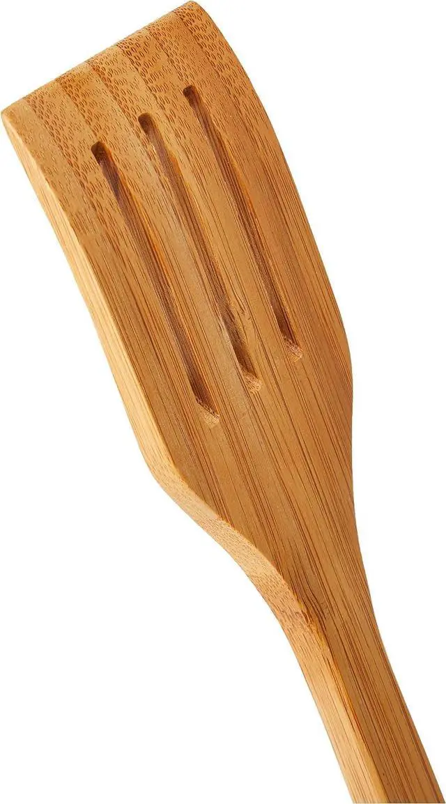 Alt view image 2 of 3 - Norpro Bamboo 12-Inch Slotted Spatula