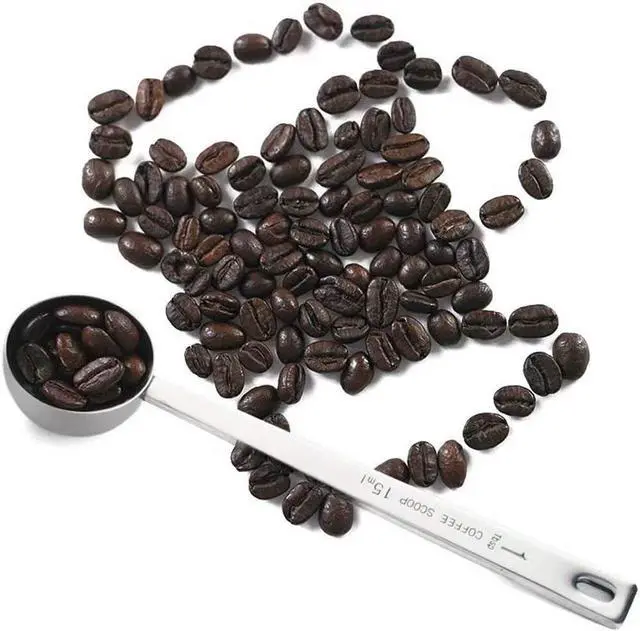 Alt view image 4 of 6 - Jasni Stainless Steel 1 Tablespoon Measuring Coffee Scoop Spoon, Set of 3
