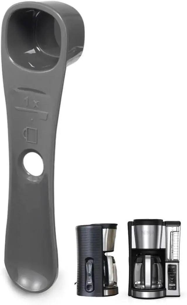 Alt view image 2 of 3 - Ninja Smart Scoop coffee Spoon Replacement for Ninja Coffee Maker, Compatible with CE200, CE201 Series. Measuring Spoon for Reusable K Cup/Pods, 1 Tablespoon Capacity for Ground Coffee. Grey