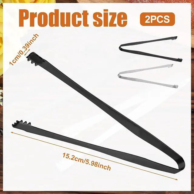 Alt view image 2 of 7 - 2pcs Egg Chalaza Removal Tool, Eggshell Fragment Membrane Remover Tong