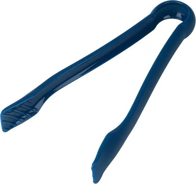 Alt view image 3 of 7 - DecorRack 3 Piece Plastic Tong Set, 6-8-10 in Heavy Duty (Blue)