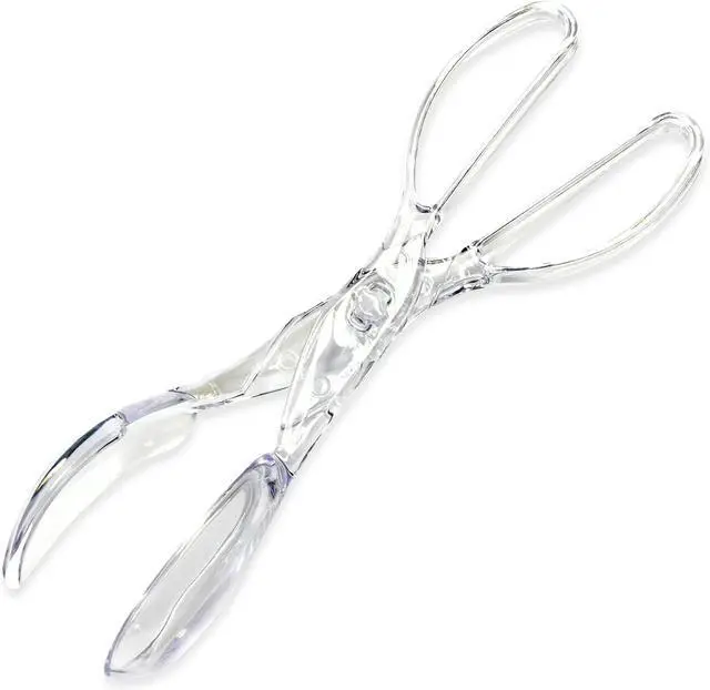 Main image of Chef Craft Premium Salad Scissor Tongs, 11.25 inch, Clear