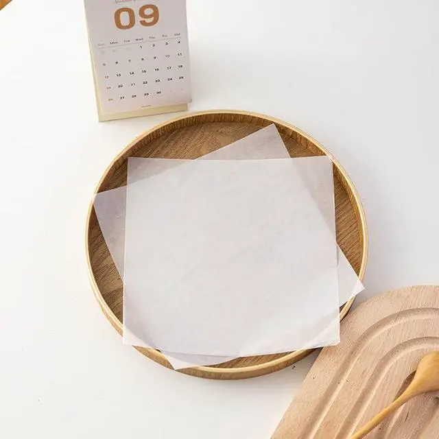 Main image of 100Pcs Wax Paper Sheets for Food, Basket Liners Food Picnic Paper Sheets Greaseproof Deli Wrapping Sheets, 7 x 7 Inch (Pure white)