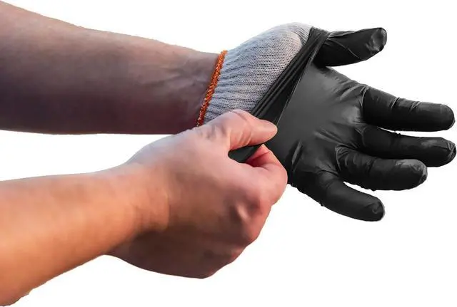 Alt view image 3 of 7 - Oklahoma Joe's Disposable BBQ Gloves, 50-count - 4386292R06