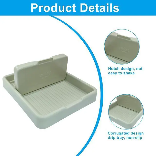 Alt view image 4 of 5 - Zorfeter 2 Pack Heat Resistant Utensil Holder Lid Organizer