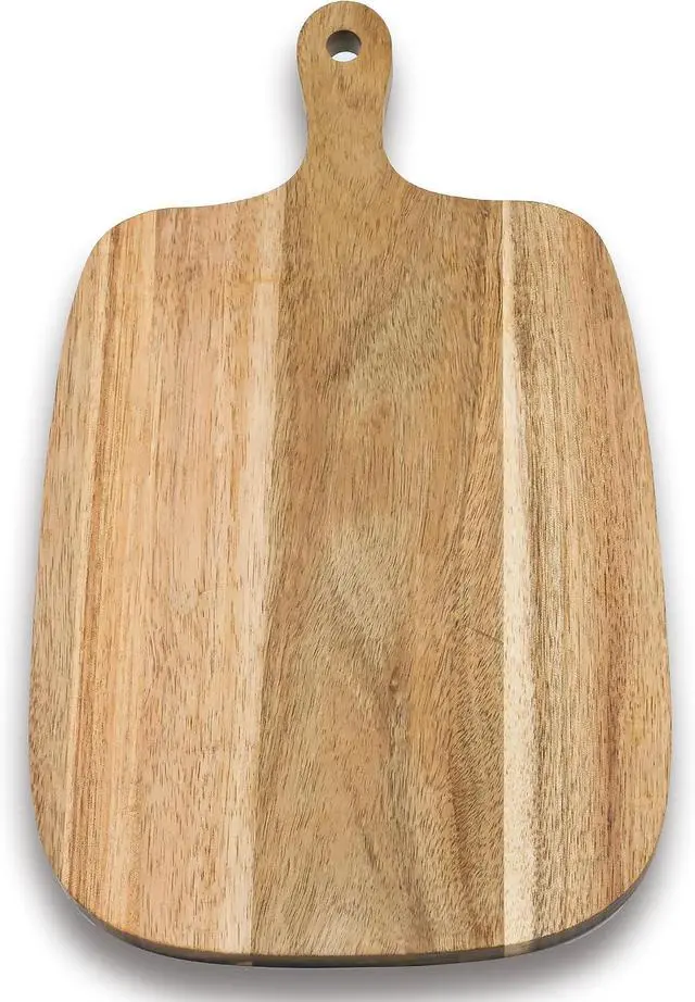 Main image of Kitchen Utensils Wooden Cutting Board and Durable Cutting Board with Handles for Meat, Cheese, Bread, Vegetables and Fruits Cutting Boards for Kitchen, Great Gift for Kitchen Chefs,Small,13 x 8