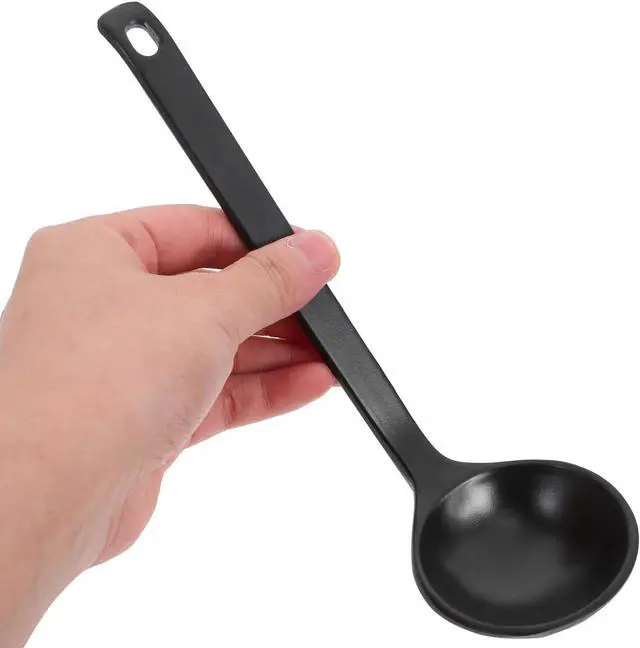 Alt view image 5 of 7 - CHILDWEET Large Kitchen Ladle Turtle Shell Spoon for Soup Asian Soup Spoon for Ramen Wonton Chili Stew Gravy Stirring Pouring Serving Set of 2