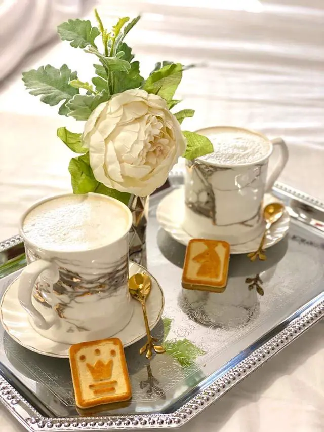 Alt view image 3 of 7 - dcieiosul Gold Plated Stainless Steel Mini Coffee Espresso Spoon, Tableware Flatware Dessert Teaspoons Small Soup Spoons Set of 8, 4.9 inch Specialty Demitasse Stirring Spoons (Gold spoons)