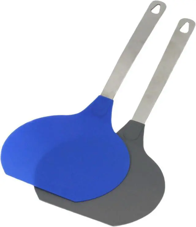 Main image of Chef Craft Select Nylon Jumbo Flexible Turner, 14.5 inch, Blue/Gray