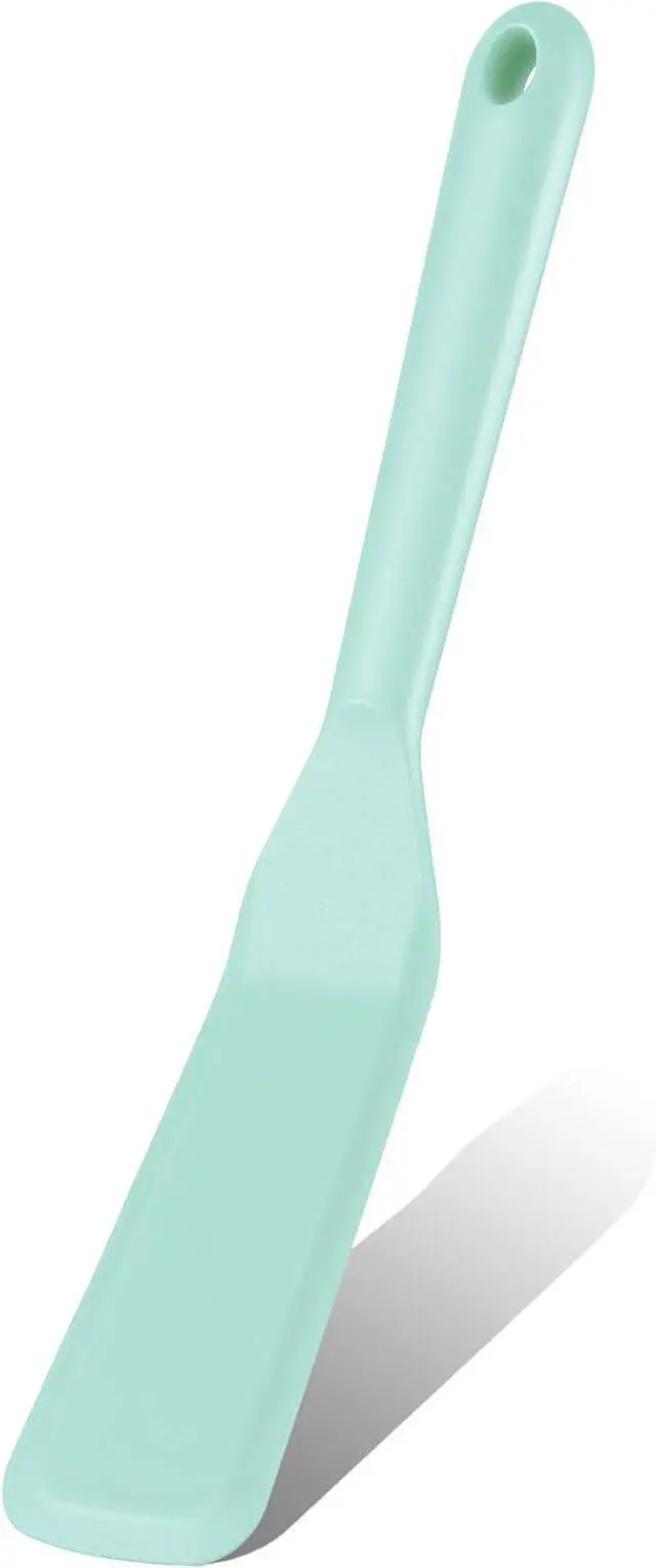 Main image of Zopeal Crepe Spatula Narrow Silicone Thin Spatula Omelet Turner, Aqua Sky