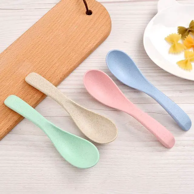 Alt view image 7 of 7 - Soup Spoons, Microwave Dishwasher Safe Meal Spoon 4 Pcs 6inch