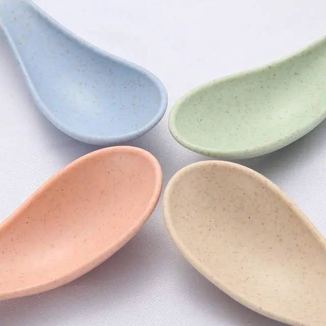 Alt view image 5 of 7 - Soup Spoons, Microwave Dishwasher Safe Meal Spoon 4 Pcs 6inch