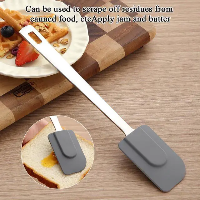 Alt view image 6 of 7 - Berglander Stainless Steel Spatulas Set 3pcs, Metal Spatula Solid&Slotted&Flexible Turner, Heavy Duty Sturdy Kitchen Spatula, High Heat Resistant Cooking Utensils for Nonstick Cookware